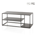 Moderne design metalen salontafel 120x50 cm Angie Aanbieding