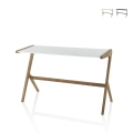 Modern houten bureau met minimalistisch design Allison Aanbieding