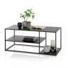 Moderne design metalen salontafel 120x50 cm Angie Verkoop
