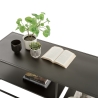 Moderne design metalen salontafel 120x50 cm Angie Korting