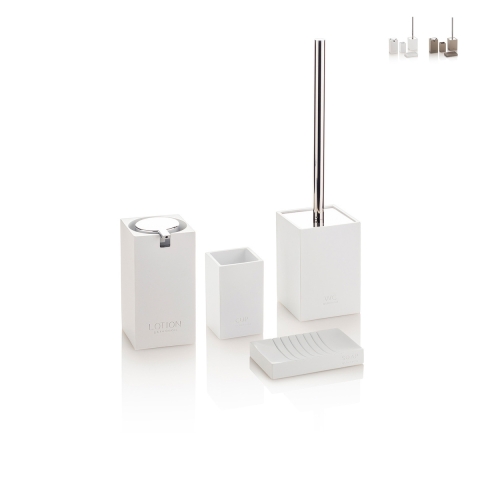 Moderne badkameraccessoires in hars en ABS Doha Aanbieding