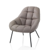 Moderne design fauteuil in kunstleer Carla Verkoop