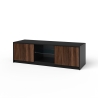 Moderne TV-meubel met geribbelde deuren 150x50x45 cm Budapest Model