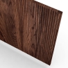 Moderne TV-meubel met geribbelde deuren 150x50x45 cm Budapest Afmetingen