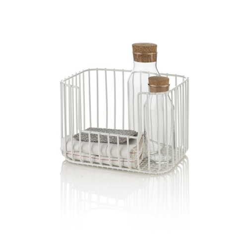 Stapelsysteem organizer witte moderne Kinzo Aanbieding