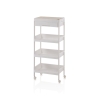 Multifunctionele trolley met 4 planken, lade en wielen Lando C Verkoop