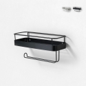 Metalen keukenrek met rollenhouder Toon Aanbieding