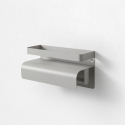 Moderne metalen keukenplank met rolhouder Gef Aanbod