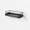 Zwarte mat metalen wandplank Wenk Aanbieding