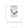 Metalen wand- en tafelklok 20x20cm modern design Nova Verkoop
