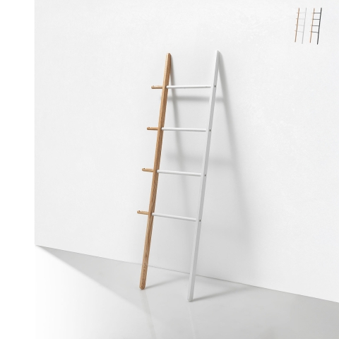 Houten handdoekenrek voor de badkamer met modern design Olaf Aanbieding