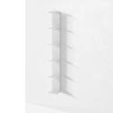 Boekenkast open rek modern design 6 planken Soft Aanbod
