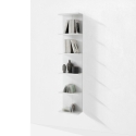 Boekenkast open rek modern design 6 planken Soft Korting