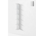 Boekenkast open rek modern design 6 planken Soft Aanbieding