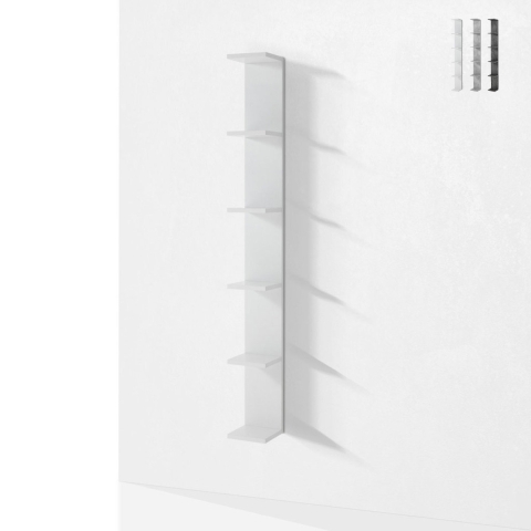 Boekenkast open rek modern design 6 planken Soft Aanbieding
