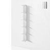 Boekenkast open rek modern design 6 planken Soft Aanbieding