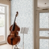 Wit en blauw damast behang voor woonkamer en slaapkamer Chic Catalogus