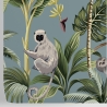Behang met jungle en bloemenmotief voor woonkamer en kinderkamer Jungla Aanbod