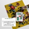Vintage zelfklevend bloemenbehang voor woonkamer Rinascimento Korting