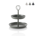 Metalen tafel etagère met 2 lagen Nik Voorraad