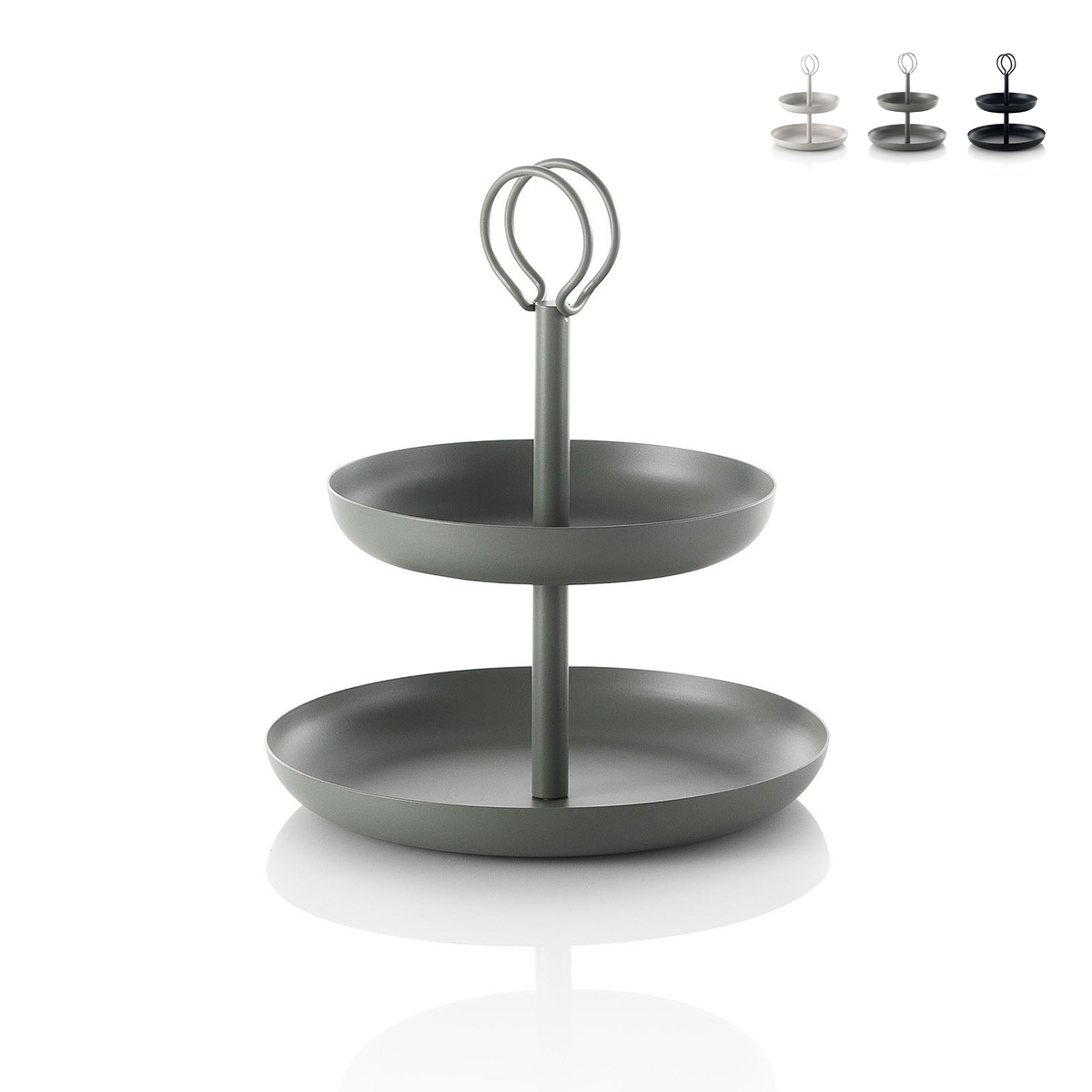 Metalen tafel etagère met 2 lagen Nik Voorraad