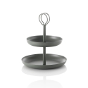 Metalen tafel etagère met 2 lagen Nik Model