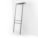 Zwarte metalen wandkapstok Toru Aanbieding