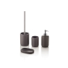 Set badkameraccessoires: dispenser, beker, zeepbakje, toiletborstelhouder grijs Zara Aanbieding