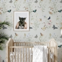 Bloemen en Natuur Behang voor Kinderkamer & Woonkamer Vlinders Verkoop