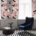 Elegante zelfklevend behang voor woonkamer Aironi Rosa Kortingen