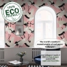 Elegante zelfklevend behang voor woonkamer Aironi Rosa Karakteristieken