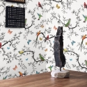 Gekleurde natuur behang voor keuken of kinderkamer Battito di Ali Verkoop