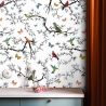 Gekleurde natuur behang voor keuken of kinderkamer Battito di Ali Korting