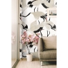 Moderne elegante Oosterse behangpapier voor woonkamer Aironi Bianchi Aanbod