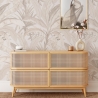 Elegante bloemenbehang voor woonkamer Bosco Tropicale Beige Aanbod