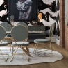 Moderne oosterse zelfklevende behang voor woonkamer Aironi Neri Model