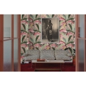 Raffinierter bloemen jungle behang Bosco Tropicale Rosa Kortingen