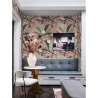 Raffinierter bloemen jungle behang Bosco Tropicale Rosa Catalogus