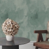 Elegante zelfklevend behang voor woonkamer Stucco Veneziano Groen Aanbod