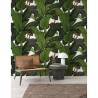 Behang junglebos voor moderne woonkamer Bananenbladeren Aanbod