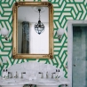 Zelfklevend behang voor moderne woonkamers Geometrica Verde Aanbod