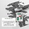 Behang Urban Jungle Planten Wit en Grijs Exotische Palmen Korting