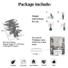 Behang Urban Jungle Planten Wit en Grijs Exotische Palmen Kortingen