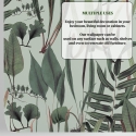 Behang voor woonkamer met jungleplanten en bladeren Botanica Verde Keuze