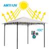 Winddichte en UV-bestendige stalen tuinpaviljoen 3x3 meter Style Keuze