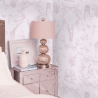 Behang met bloemen en dieren voor kinderkamer Rosa Vittoriana Aanbod
