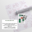 Behang met bloemen en dieren voor kinderkamer Rosa Vittoriana Kortingen