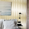 Vintage geometrisch design behang in Chevron Scandinavische stijl Verkoop