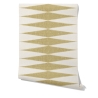 Vintage geometrisch design behang in Chevron Scandinavische stijl Aanbod