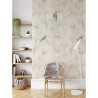 Behang met bloemenprint Oosterse planten Japanse bamboebos Aanbod